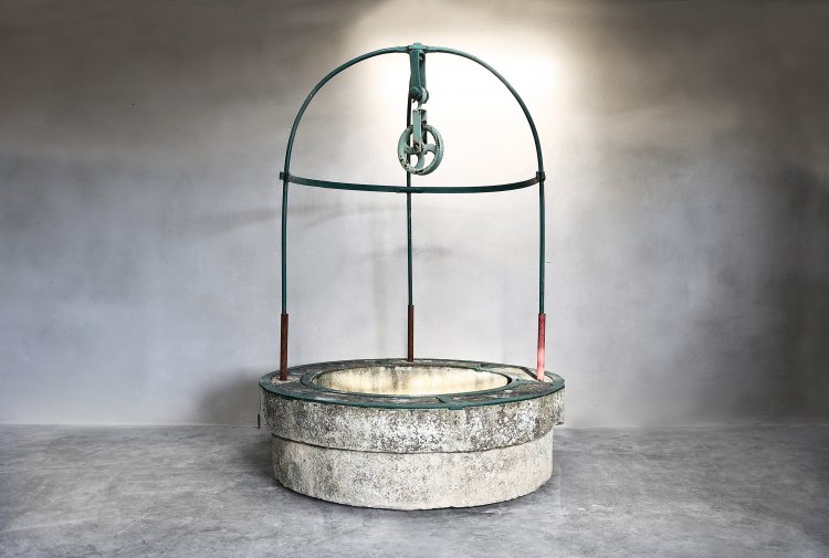 antique well