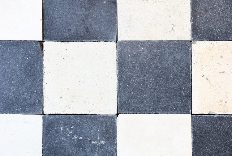 old belgian tiles