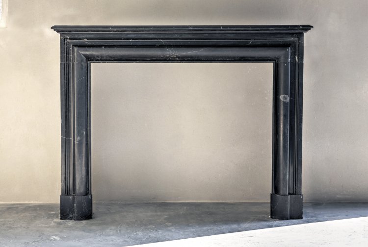 Antique marble fireplace