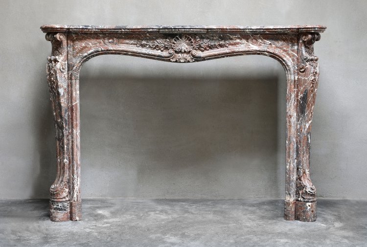 antique marble fireplace