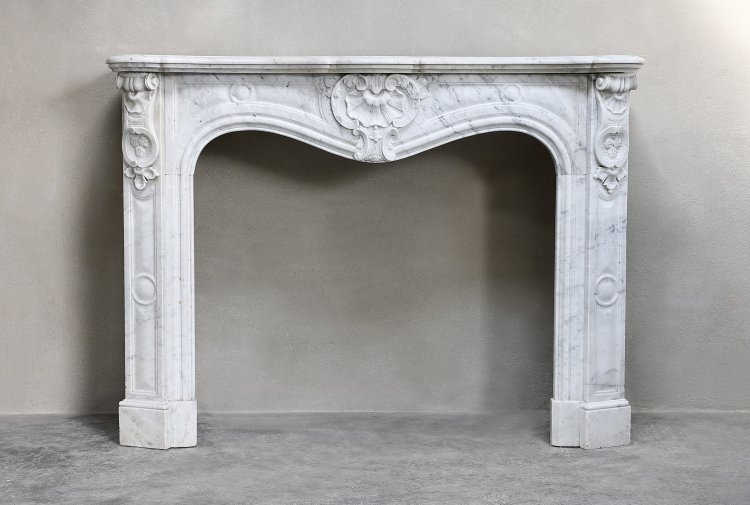 antique marble fireplace