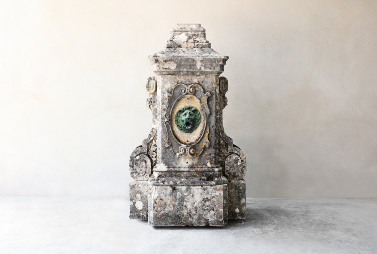 antique fountain