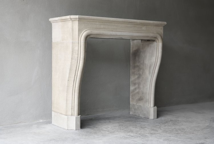 french limestone chimney