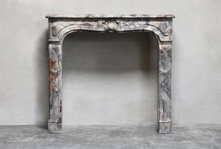 antique marble fireplace