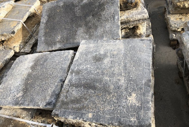 Old slabs of bluestone