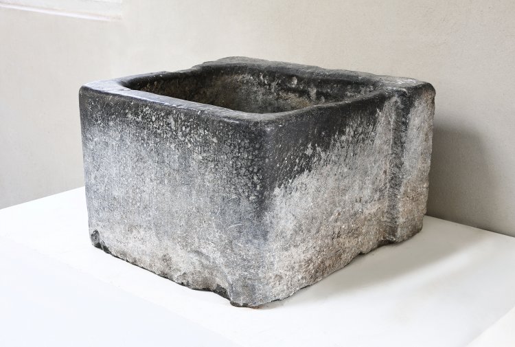 old belgian bluestone wash basin