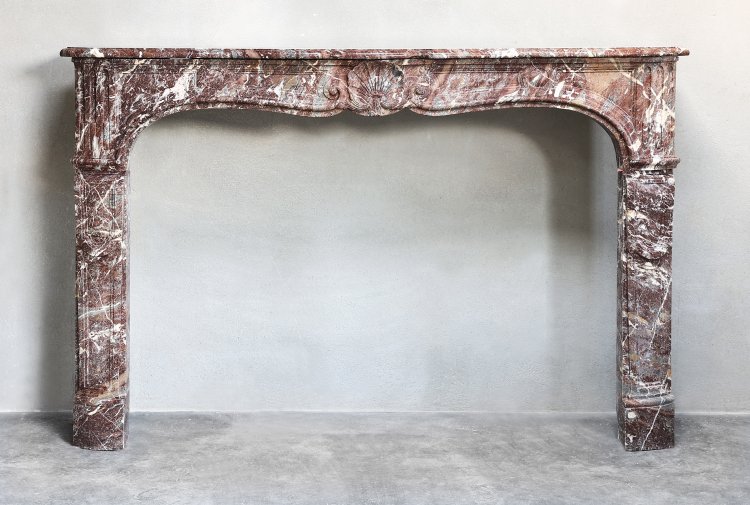 antique marble fireplace