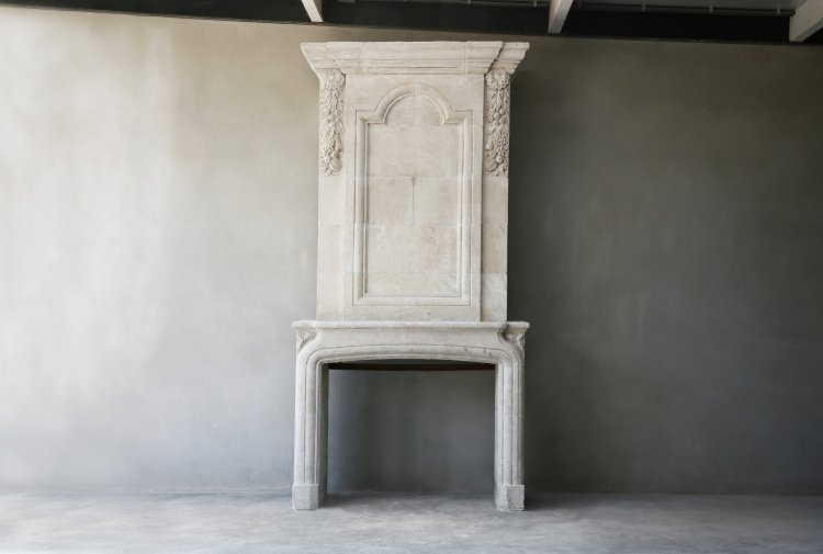 french castle fireplace