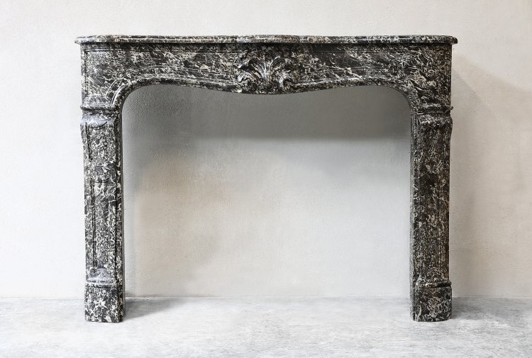 antique marble mantle