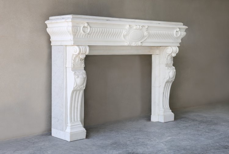 Louis XVI style mantle