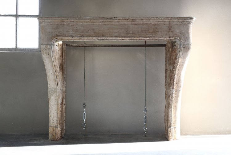 Antique french fireplace