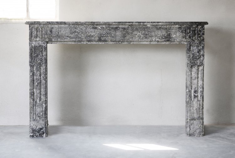 antique marble fireplace