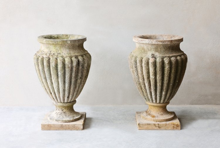 antique set of vases