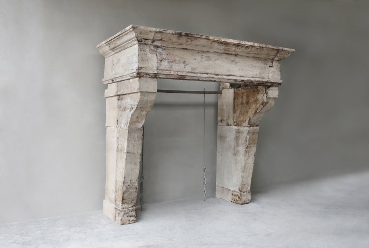 old french fireplace