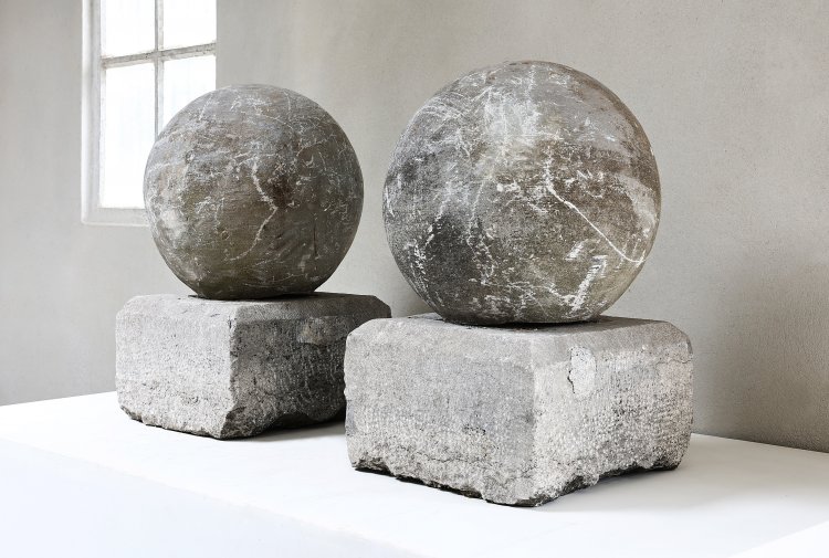 19th century set of spheres