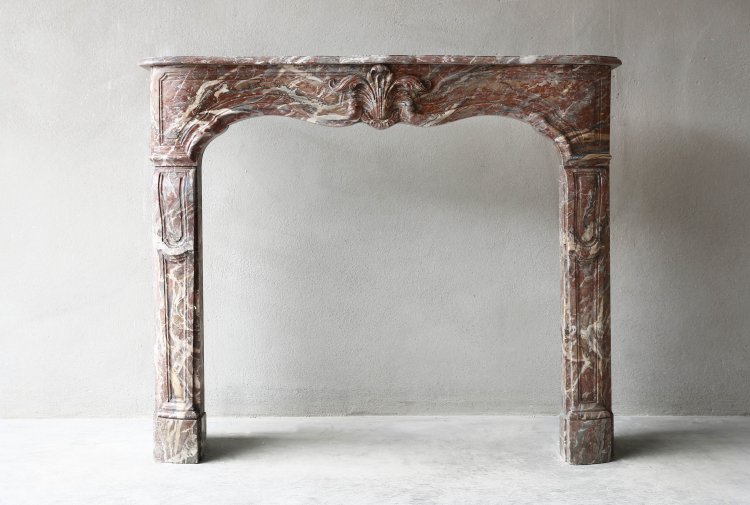 Antique marble fireplace