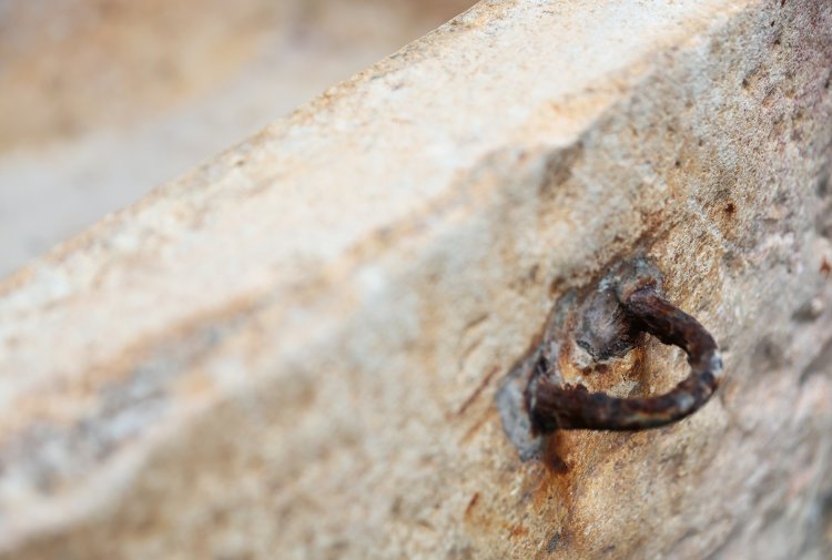 old trough of french limestone