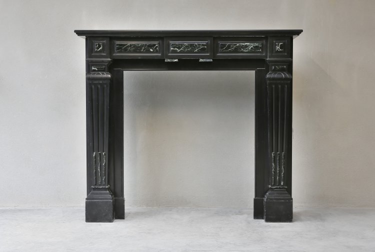 antique marble fireplace