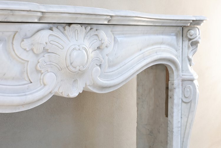 marble fireplace surround