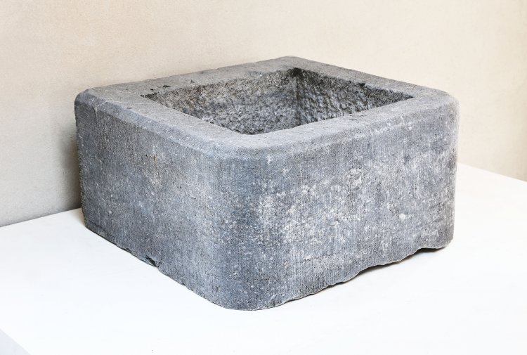 old belgian bluestone wash basin