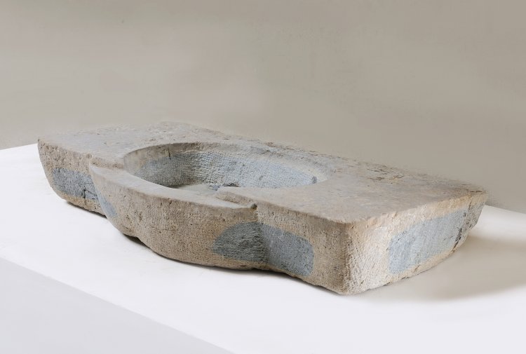 19th century sink of stone