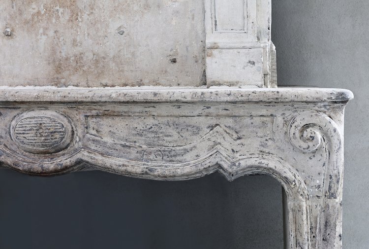 Louis XV style mantle