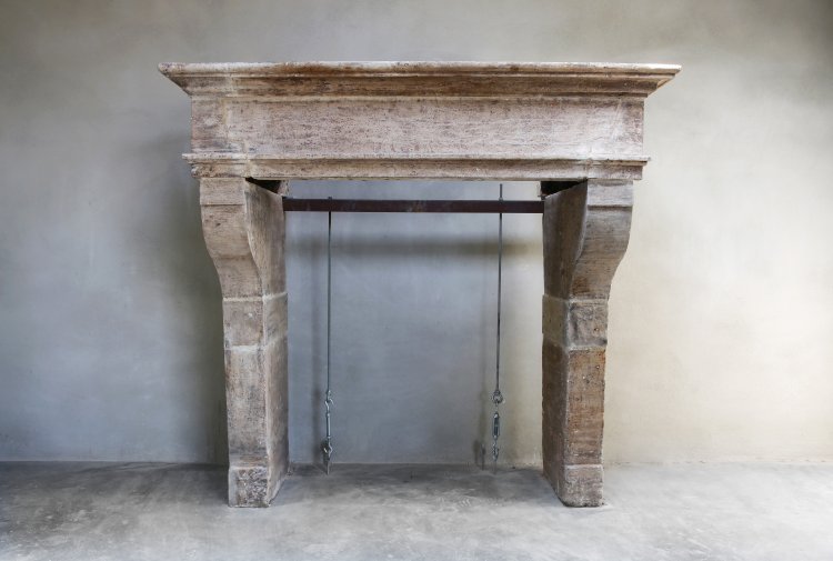 antique fireplace
