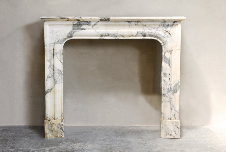 antique marble fireplace