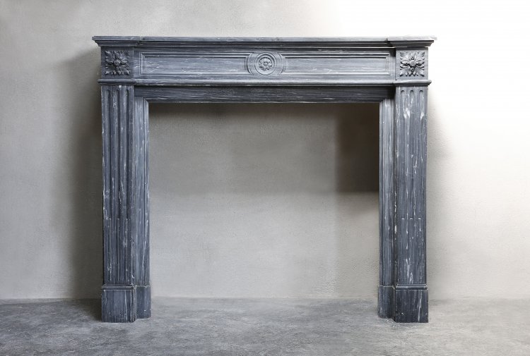 antique marble fireplace