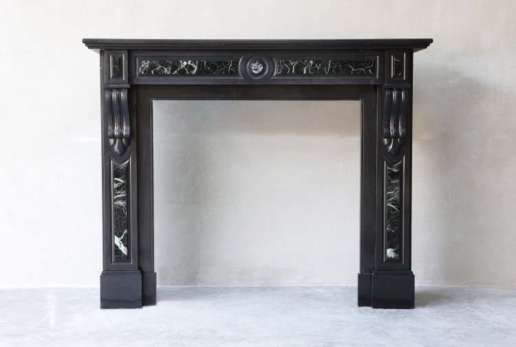 antique marble fireplace