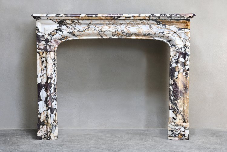 antique marble fireplace