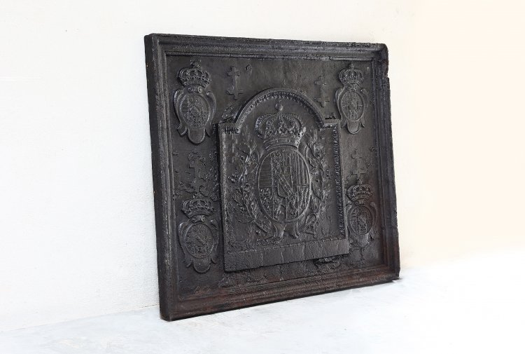 19th century fireplate